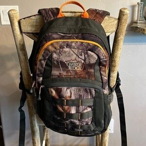 Timber Ridge Camouflage Small Hiking Backpack